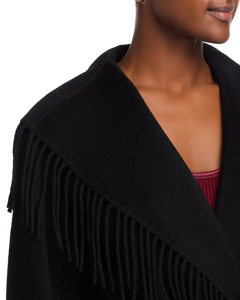 Carrie Fringe Coat