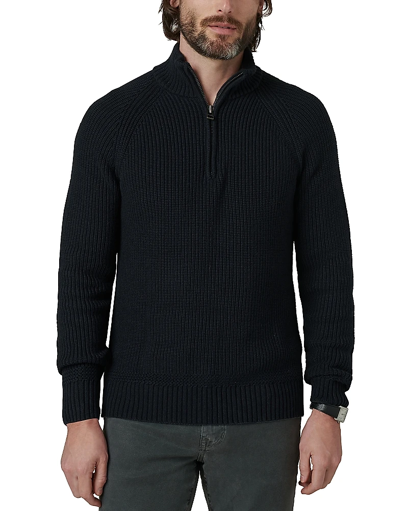 Joe's Jeans Archie Regular Fit Quarter Zip Sweater