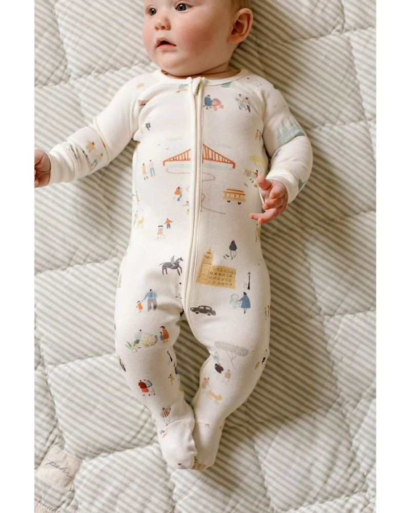 Unisex Ribbed Baby Sleeper