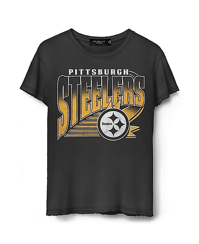 Junk Food Clothing Women's Nfl Pittsburgh Steelers Vintage Tee