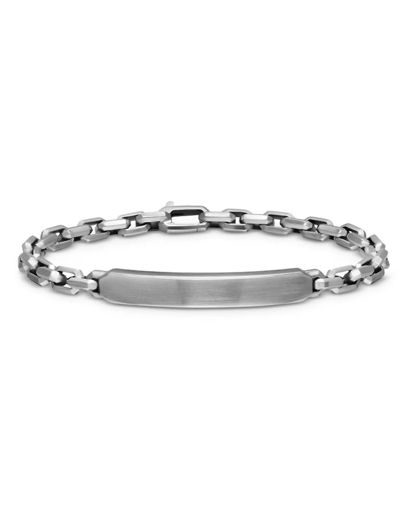 Men's Streamline® ID Bracelet in Sterling Silver, 6.7mm