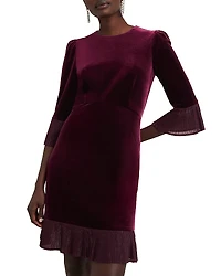 Hobbs London Ashley Velvet Dress