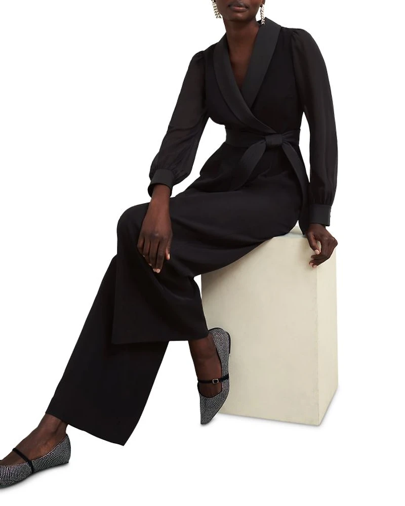 Maia Tuxedo Jumpsuit