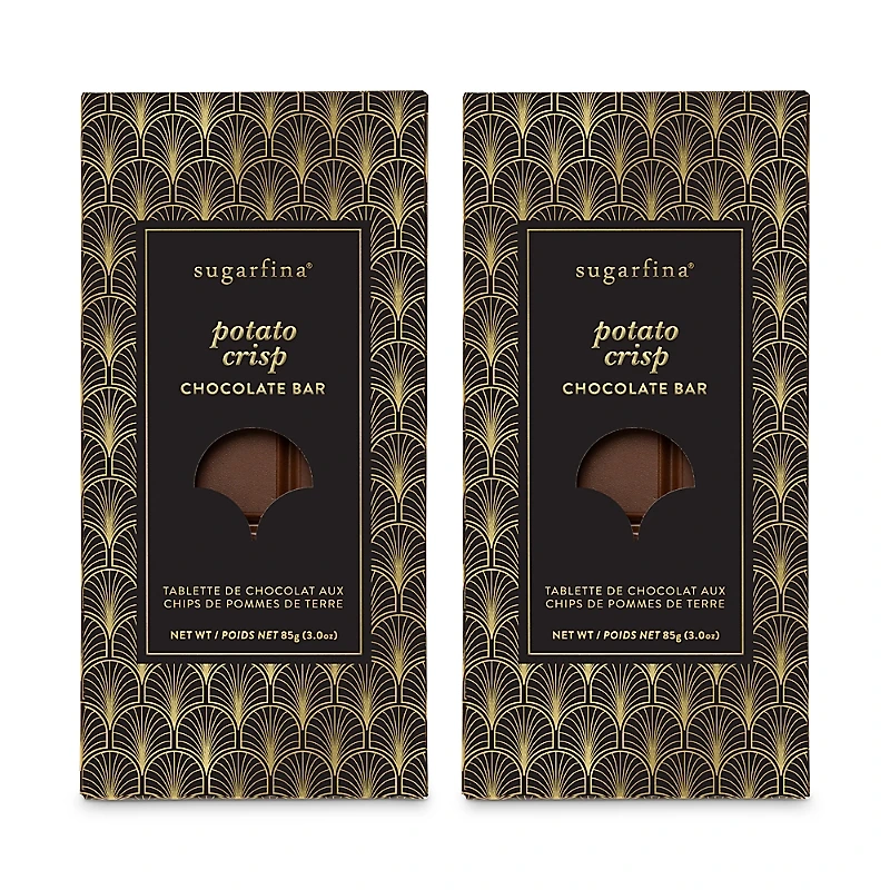 Sugarfina Potato Crisp Chocolate Bar Duo
