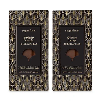 Sugarfina Potato Crisp Chocolate Bar Duo