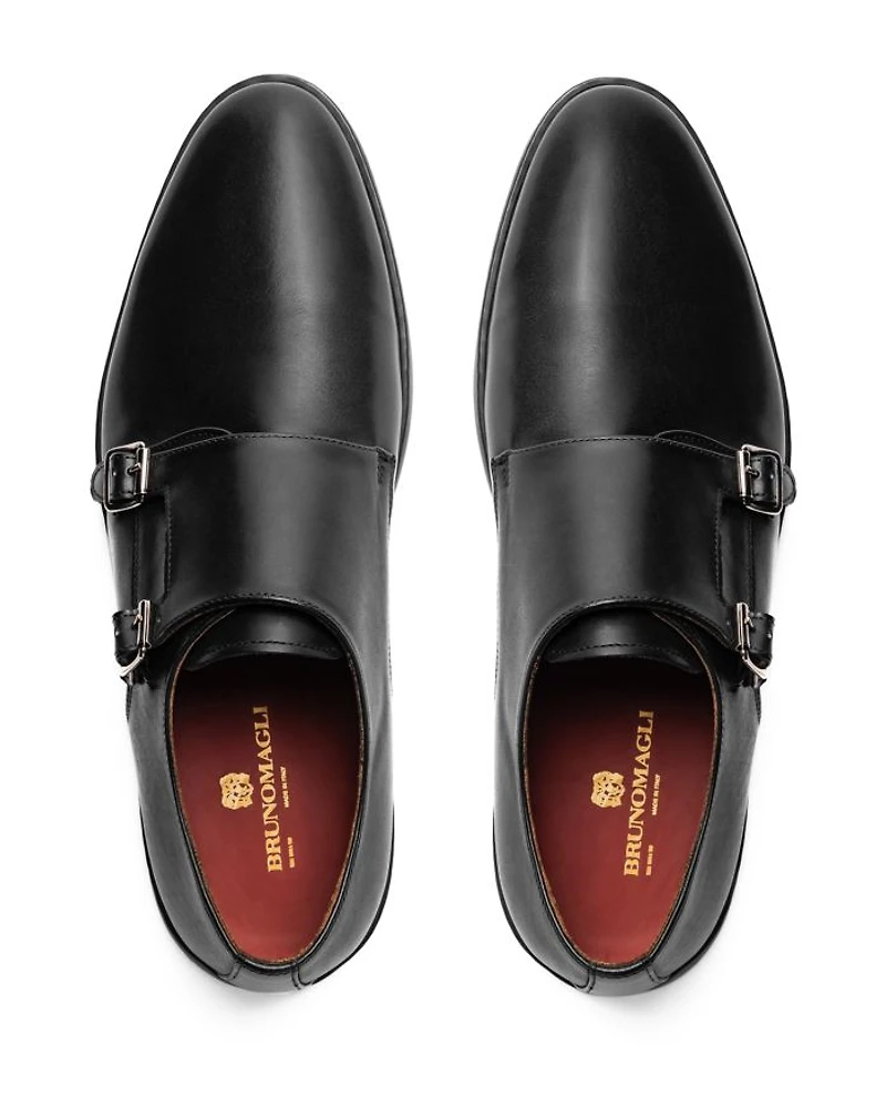 Men's Palestro Hybrid Double Buckle Monk Strap Shoes