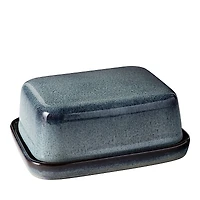 Villeroy & Boch Lave Gris Covered Butterdish