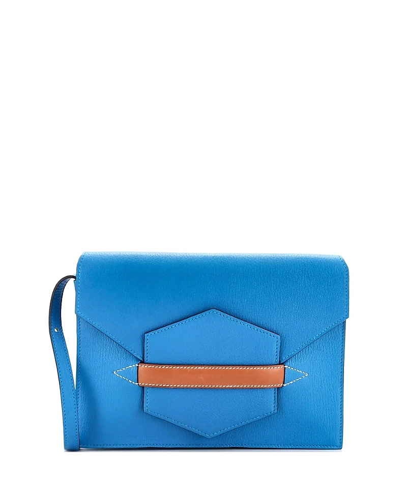 Pre-Owned Hermes Small Faco Shoulder Bag Chevre Mysore