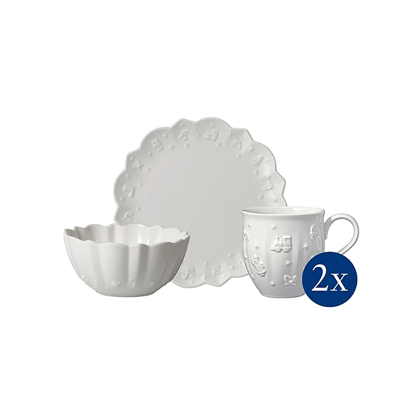 Villeroy & Boch Toy's Delight Royal Classic Breakfast Set for 2