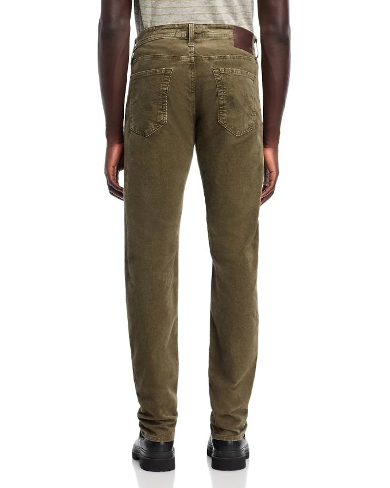 Tellis 32" Slim Fit Cross Hatch Corduroy Pants - Exclusive