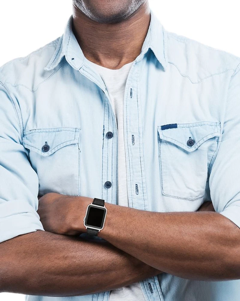 Apple Watch® Black Silicone Strap, 38/40/41mm