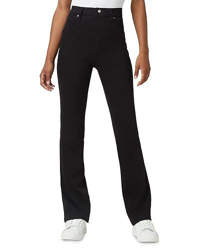 Hue Ultra Soft High Rise Denim Baby Bootcut Leggings