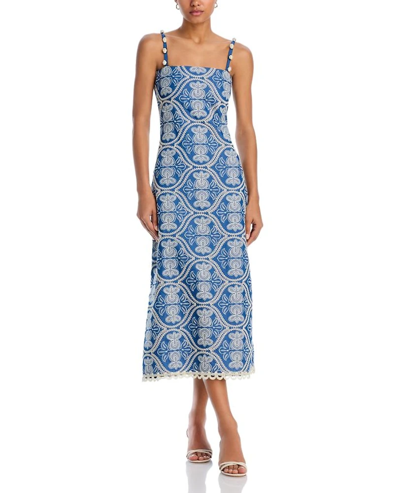 Stella Embroidered Dress