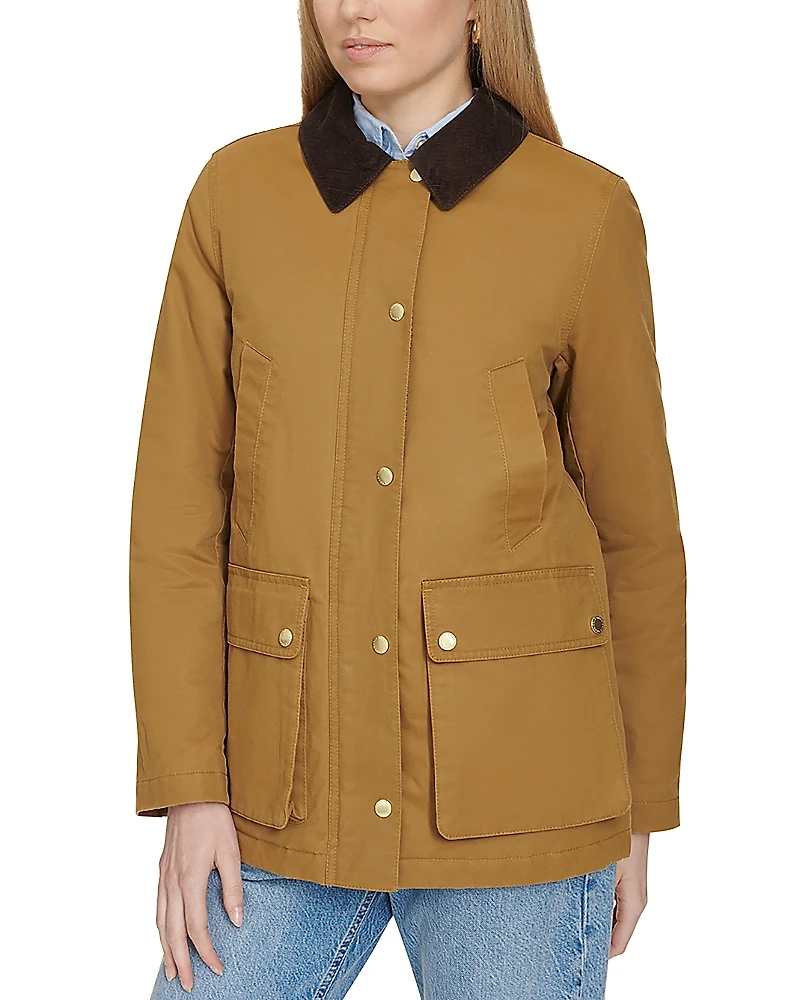 Cole Haan Coated Hunter Jacket