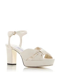 Jimmy Choo Women's Heloise 80 Platform Sandals