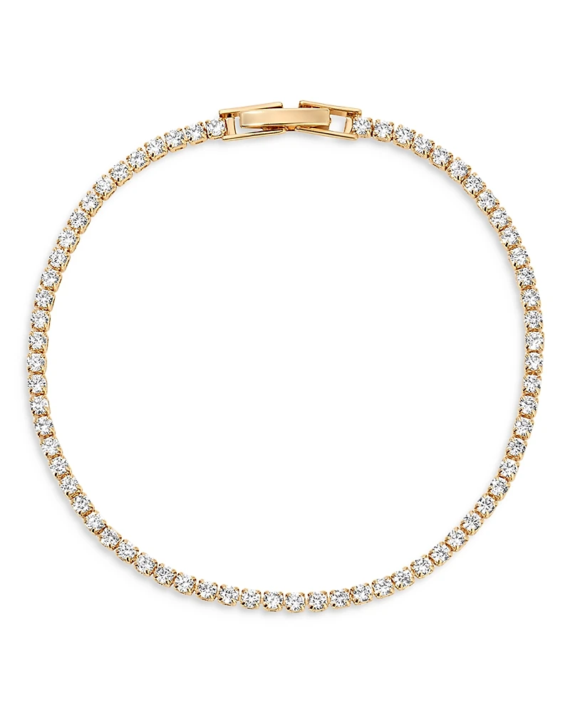 Ettika Minimalist Crystal Tennis Bracelet
