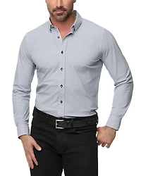 Paxton Printed Button Front Shirt