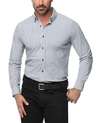 Robert Graham Paxton Printed Button Front Shirt