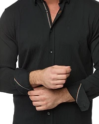 Hammond Button Down Textured Shirt