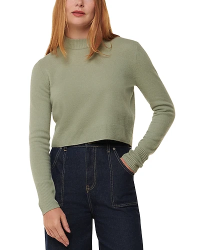 Whistles Wool Cropped Sweater