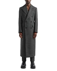 Double Breasted Wool Overcoat