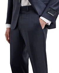 Slim Fit Micro Stripe Wool Suit