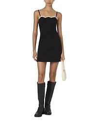 Azra Contrast Mini Dress