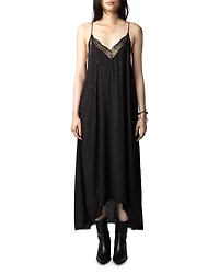 Zadig & Voltaire Risty Soft Strass Maxi Dress