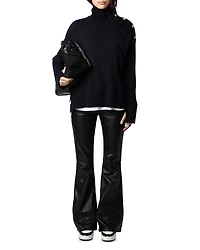 Star Button Sweater