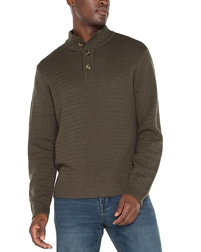 Liverpool Los Angeles Mock Neck Sweater