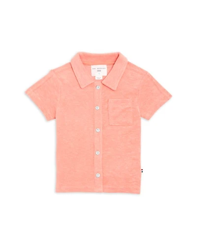 Boys' Terry Cotton Cabana Shirt - Little Kid, Big Kid