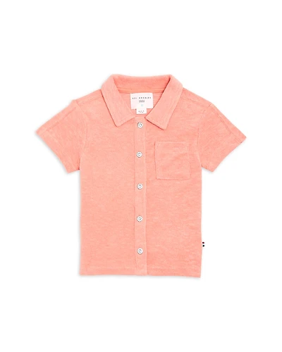 Sol Angeles Boys' Terry Cotton Cabana Shirt - Little Kid, Big Kid