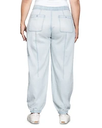 Plus Low Slung Pull On Pants