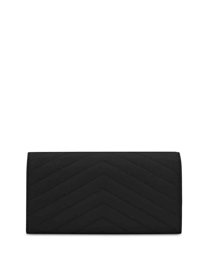 Cassandre Matelassé Large Flap Wallet