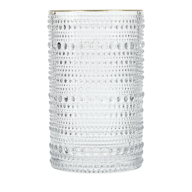 Schott Zwiesel Fortessa Jupiter Clear Gold Rim Ice Beverage Glass, Set of 6