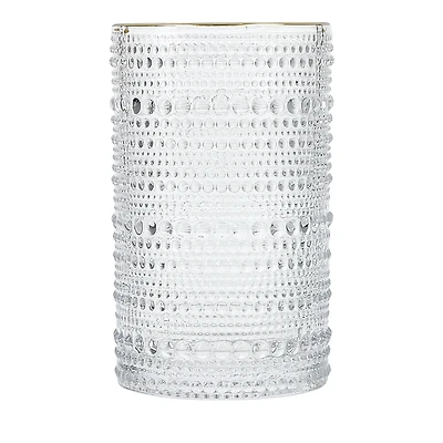 Schott Zwiesel Fortessa Jupiter Clear Gold Rim Ice Beverage Glass, Set of 6