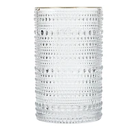 Schott Zwiesel Fortessa Jupiter Clear Gold Rim Ice Beverage Glass, Set of 6