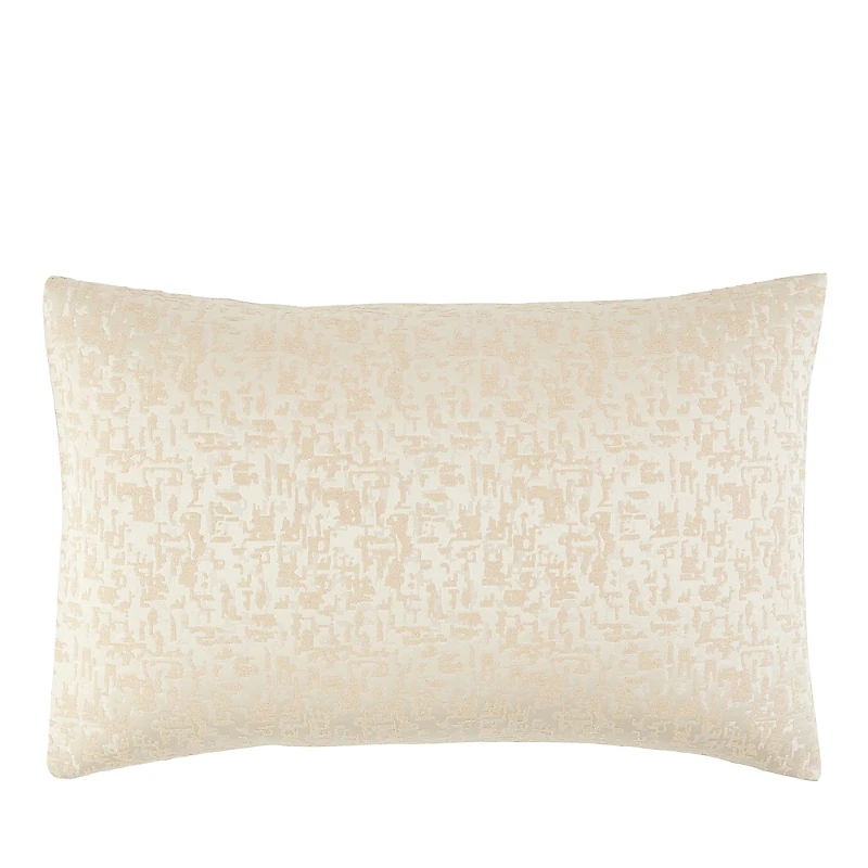 Donna Karan Fragment Woven Jacquard Standard Sham