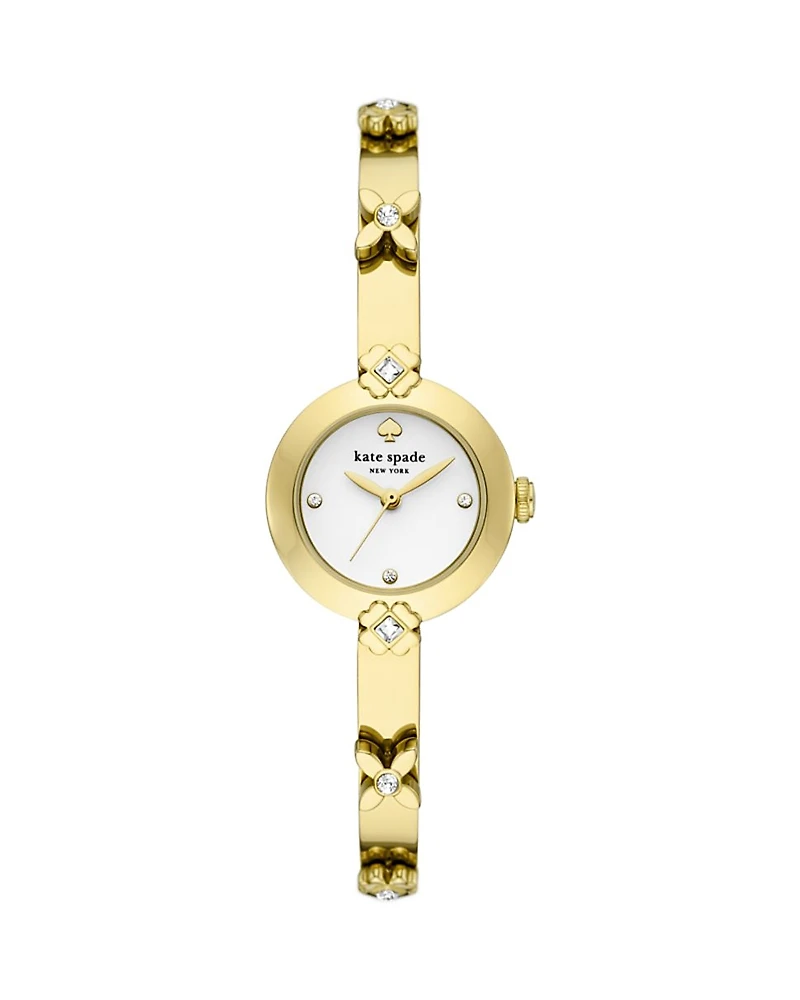 kate spade new york Monroe Gold Tone Stainless Steel Bracelet Watch