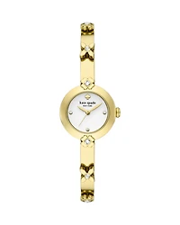 kate spade new york Monroe Gold Tone Stainless Steel Bracelet Watch