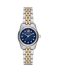 Michael Kors Lexington Three Hand Two Tone Stainless Steel Watch, 26mm