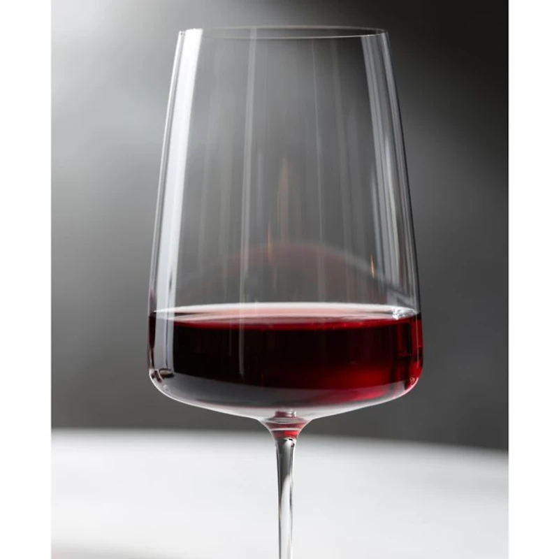 Handmade Simplify Red Wine Glass, Set of 2
