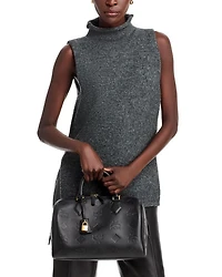 Ella Maxi Visetos Medium Bowling Bag