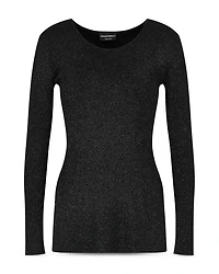 Metallic Crewneck Sweater