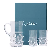 Florence Pitcher & Highball Glass, Set of 3