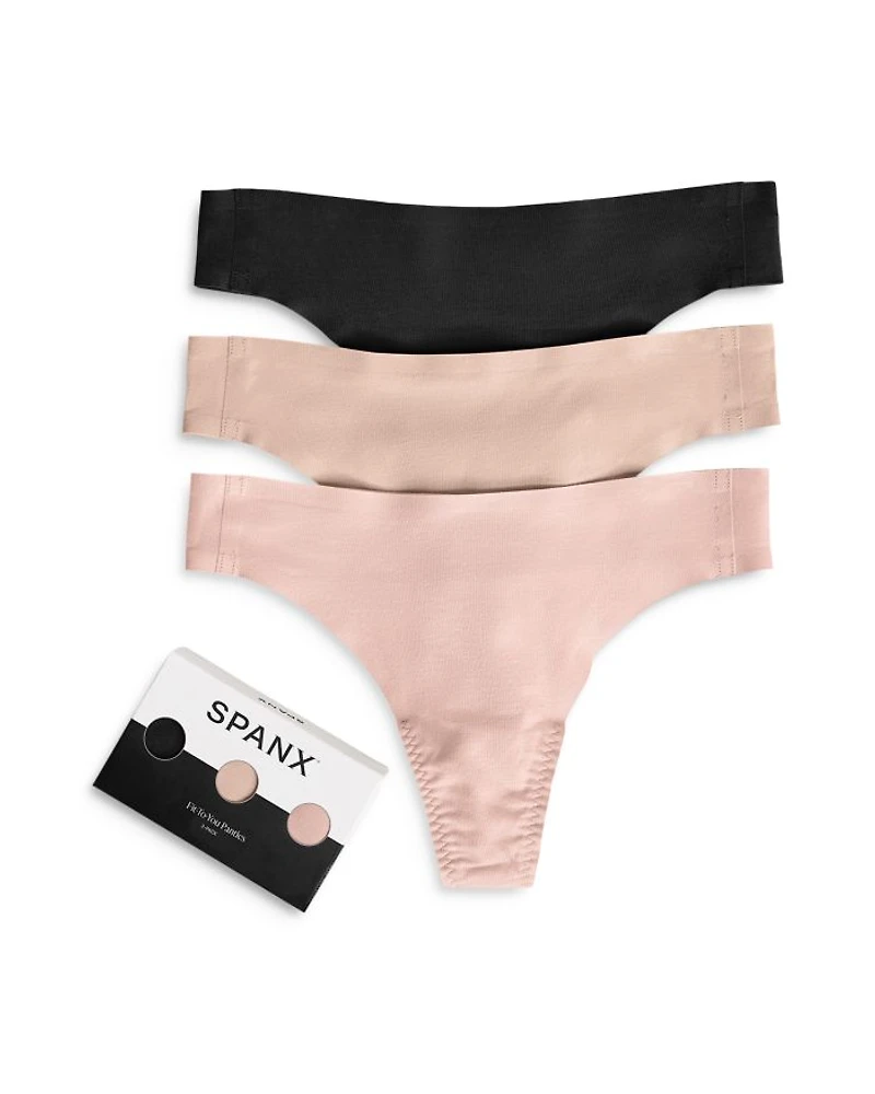 Fit To You Thong, 3 Pack
