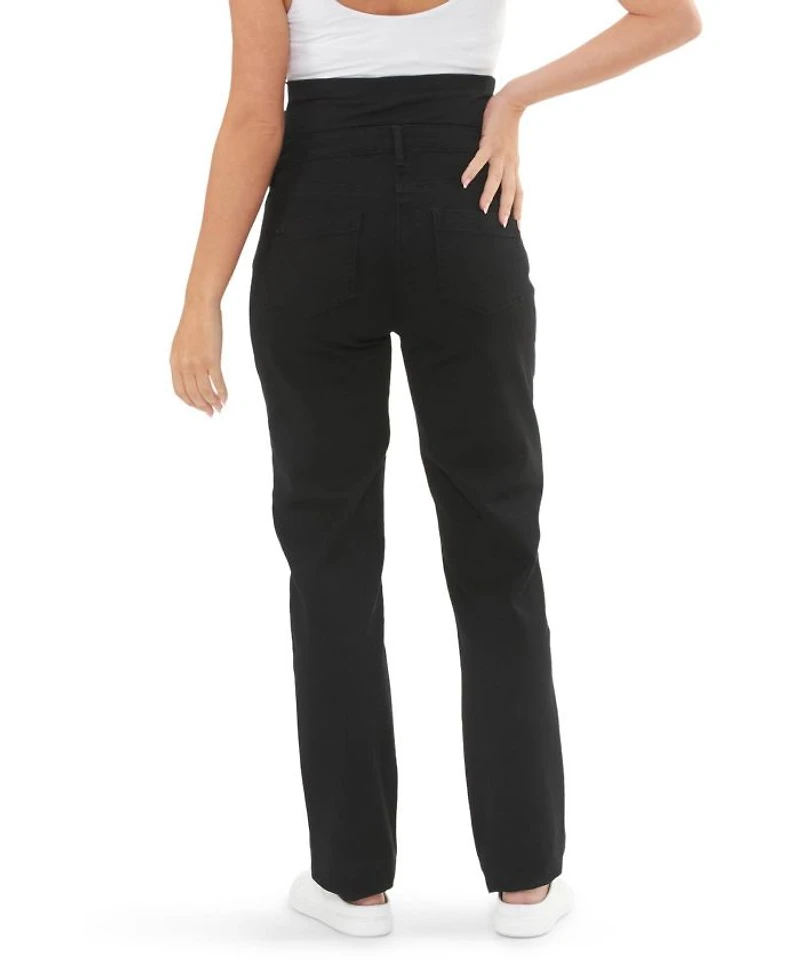 Hunter Over Bump Jean Black
