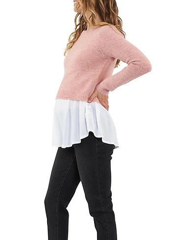 Ripe Maternity Patty Detachable Nursing Knit Sweater