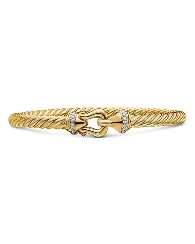 David Yurman Buckle Cablespira Bracelet