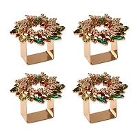 Kim Seybert Wreath Napkin Ring, Set of 4
